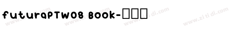 futuraPTW08 Book字体转换